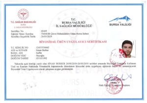 Uygulayıcı Belgesi 1